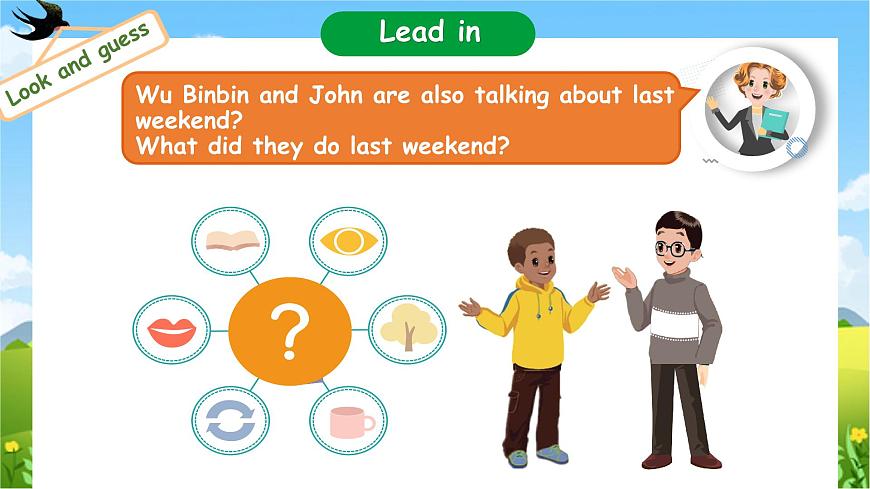 【核心素養(yǎng)-精品公開課】PEP版小學英語六年級下冊 《Unit 2 Last weekend PB Let's talk》課件第6頁