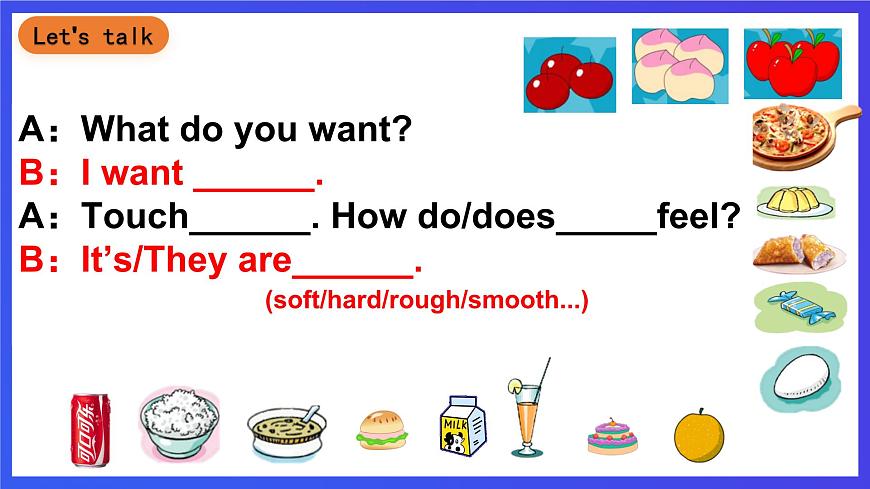 滬教牛津版（五四制）英語三下module 1 unit 3《tasting and smelling period 1》 課件第2頁