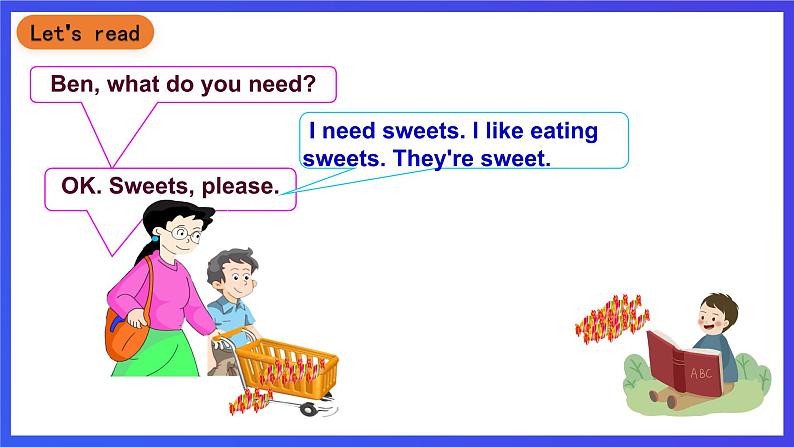 沪教牛津版(五四制)英语三下module 1 unit 3《tasting and smelling period 1》 课件第7页