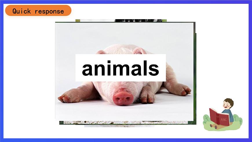 滬教牛津版（五四制）英語(yǔ)三下module 2 unit 1《animals period 1 animals in the zoo》課件第2頁(yè)