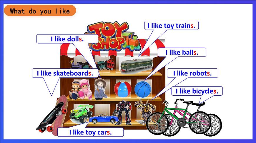 滬教牛津版（五四制）英語(yǔ)三下Module 2 Unit 2《Toys》 課件第7頁(yè)