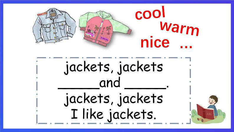 沪教牛津版(五四制)英语三下module 2 unit 3《clothes clothes for the bear 》课件第5页