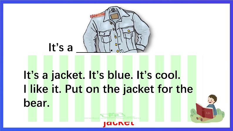沪教牛津版(五四制)英语三下module 2 unit 3《clothes clothes for the bear 》课件第8页