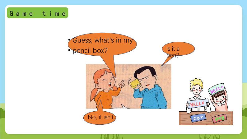 辽师大版(三起)英语三下Unit3 《What's in the box》 课件第4页
