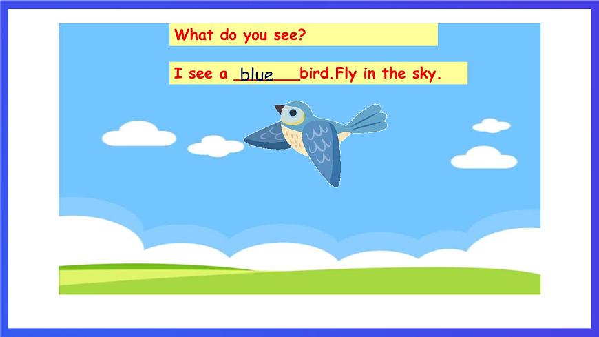 滬教牛津版（五四制）英語(yǔ)一下Module 1 Using my five senses Unit 1《Look and see Period 2》 課件第7頁(yè)