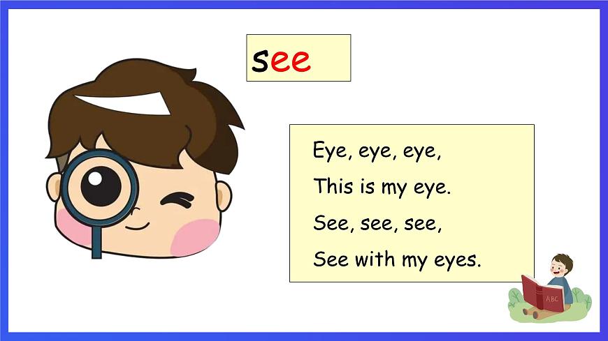 滬教牛津版（五四制）英語(yǔ)一下Module 1 Using my five senses Unit 2《Listen and hear Period 1》課件第2頁(yè)
