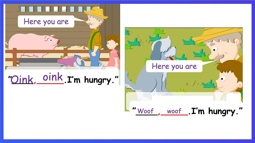 滬教牛津版（五四制）英語一下Module 1 Using my five senses Unit 2《Listen and hear Period 2》課件第7頁