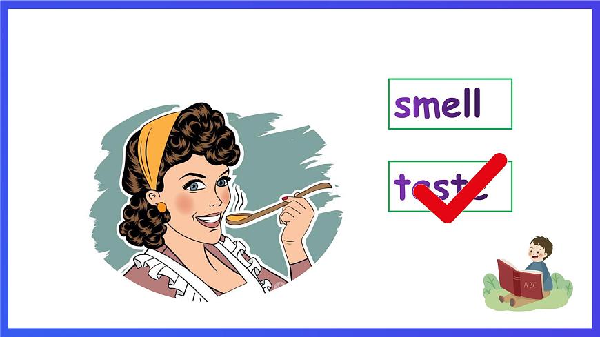 滬教牛津版（五四制）英語一下Module 1 Unit  3 《Taste and smell Period 1》課件第2頁