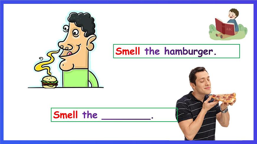 滬教牛津版（五四制）英語一下Module 1 Unit  3 《Taste and smell Period 1》課件第5頁