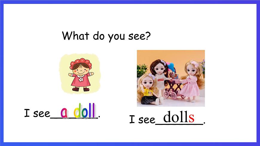 滬教牛津版（五四制）英語一下Module 2  Unit 1《Toys I like Period 1》課件第7頁
