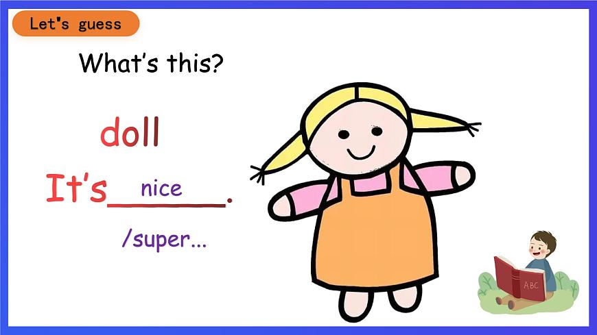 滬教牛津版（五四制）英語一下Module 2  Unit 1《Toys I like  Period 3》課件第8頁