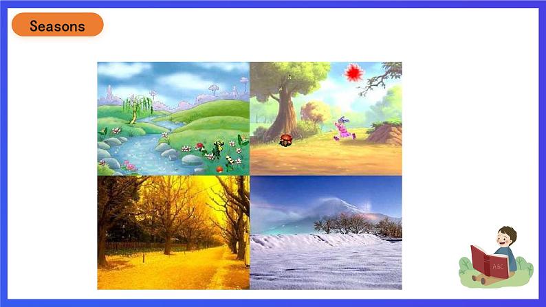 沪教牛津版(五四制)英语一下Module 3 Things around us Unit 1《Seasons Period 1》课件第4页