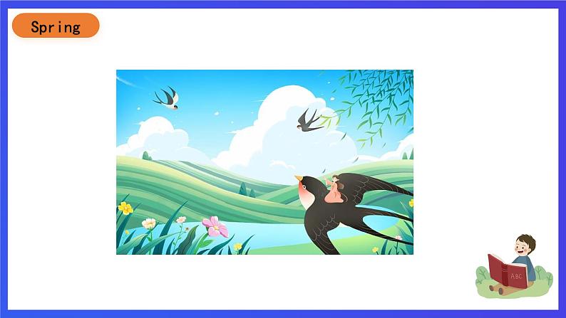沪教牛津版(五四制)英语一下Module 3 Things around us Unit 1《Seasons Period 1》课件第8页