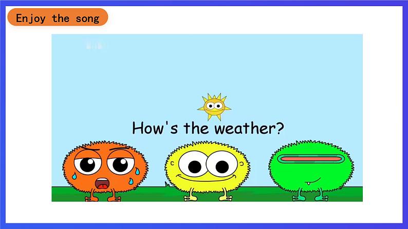 沪教牛津版(五四制)英语一下Module 3 Unit 2《Weather Period 1》课件第3页