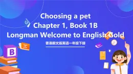 香港朗文版英语一年级下册 Chapter1《Choosing a pet》语法课件