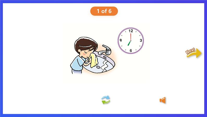 香港朗文版英语二年级下册 Chapter3《My day》单词课件第2页