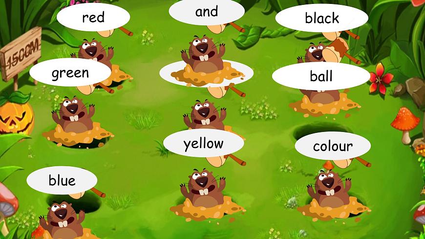 滬教牛津版（六三制一起）英語三下 Unit 1《Colours》Say and act  Review the letters 課件第5頁