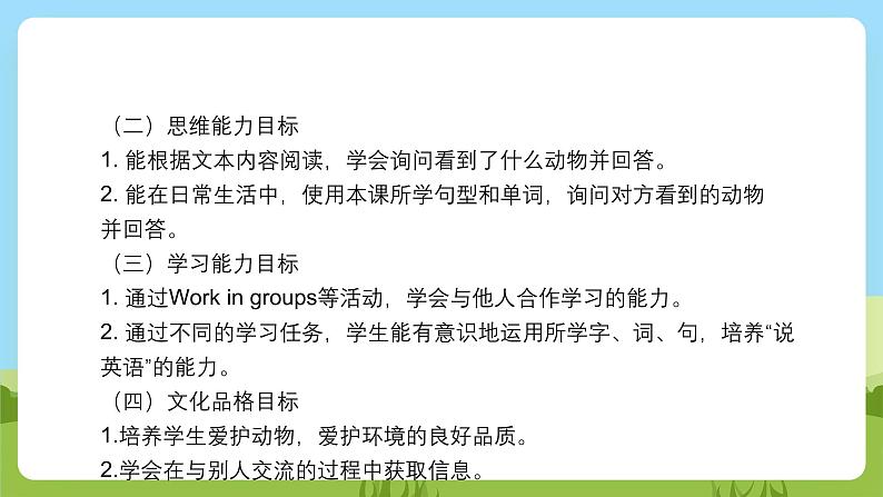 沪教牛津版(六三制一起)英语一下 Unit 1《Look and see》Let’s talk 课件第3页