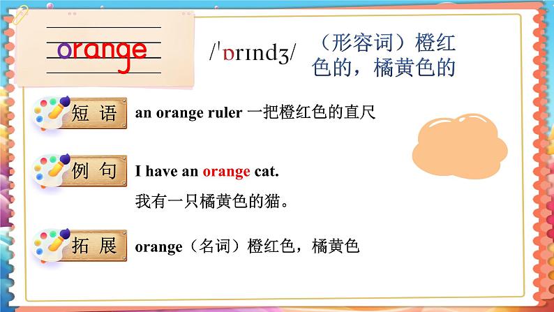 Unit 8 Colours 单词讲解(课件)-2024-2025学年译林版(三起)(2024)英语三年级下册第6页