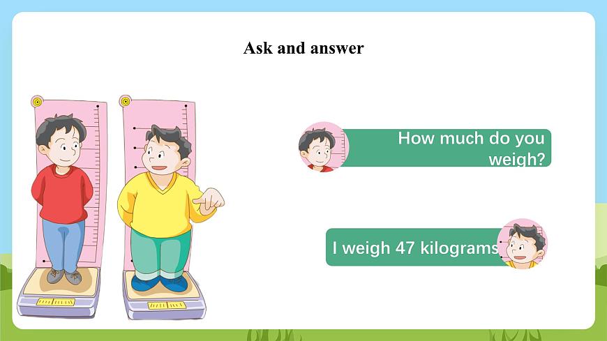 滬教牛津版（六三制一起）英語(yǔ)六下 Unit 1《You and me》Look and learn Do a survey 課件第7頁(yè)