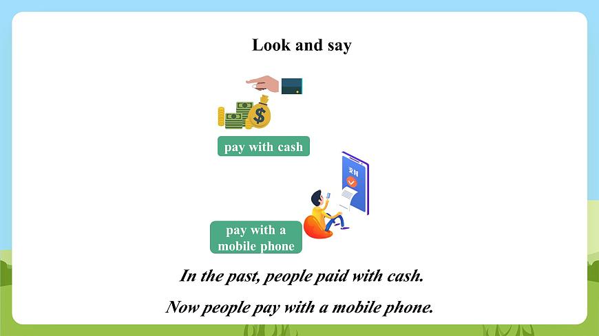 滬教牛津版（六三制一起）英語(yǔ)六下 Unit 2《Changes in our》lives Read a story Learn the sounds 課件第7頁(yè)