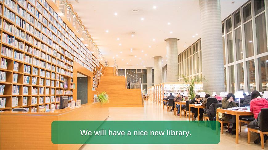 滬教牛津版（六三制一起）英語(yǔ)六下 Unit 3《Our school in the future》Look and read 課件第7頁(yè)