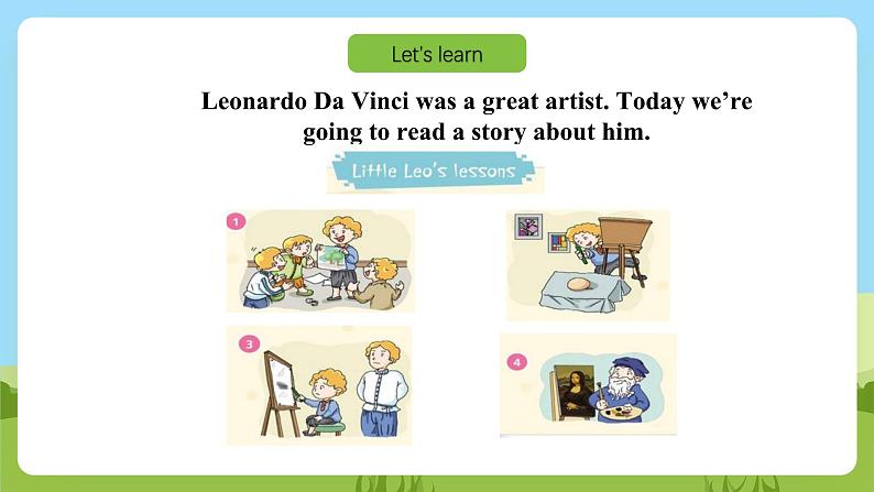 沪教牛津版(六三制一起)英语六下 Unit 4《Art》Read a story Learn the sounds 课件第7页