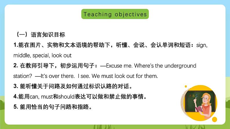 沪教牛津版(六三制一起)英语六下 Unit 8《Reading signs》Listen and say Think and write 课件第2页