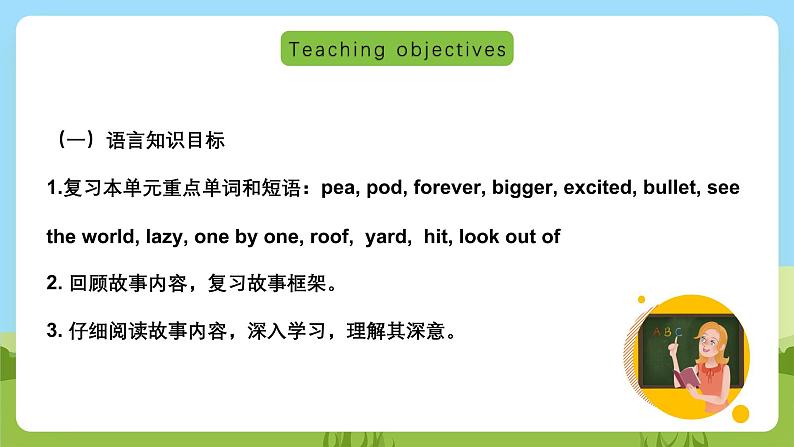 沪教牛津版(六三制一起)英语六下 Unit 12《The five peas》Let's learn more 课件第2页