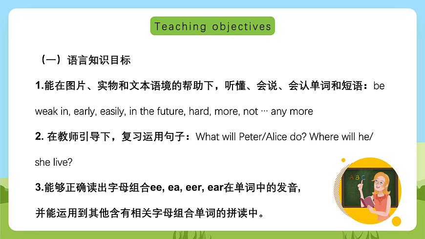 滬教牛津版（六三制一起）英語(yǔ)五下 Unit 3《In the future》Look and read Learn the sounds 課件第2頁(yè)