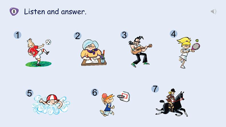Unit 9 Fun time lesson2 (课件)剑桥国际少儿英语 Kid's box 第一册 (课件)剑桥国际少儿英语 Kid's box 第一册第6页