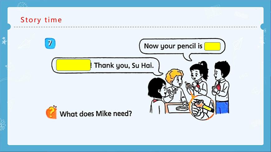 Unit1 School things wrap-up time（課件）-2024-2025學(xué)年譯林版（三起）（2024）英語三年級下冊第8頁