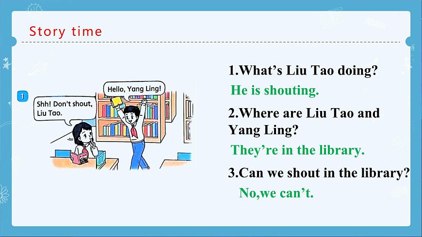 Unit3 School Rules story time（課件）-2024-2025學(xué)年譯林版（三起）（2024）英語三年級(jí)下冊(cè)第7頁