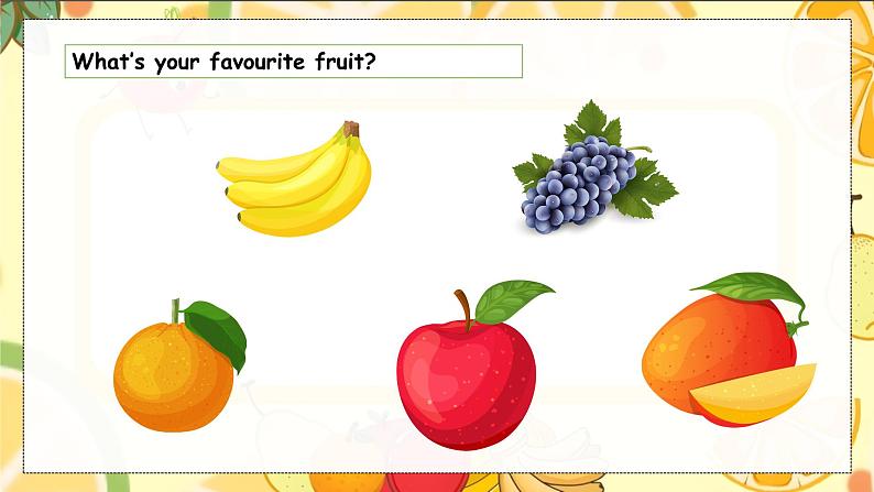 Unit5 Fruit class lead-in & cartoon time(课件)-2024-2025学年译林版(三起)(2024)英语三年级下册第4页