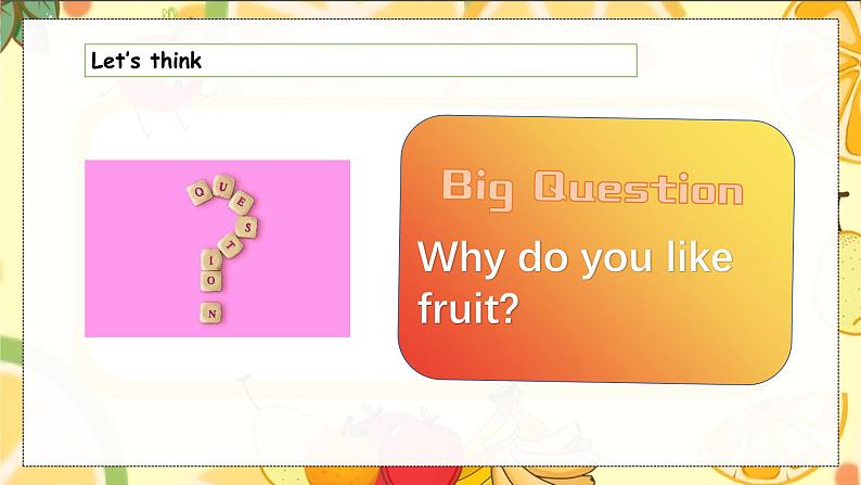Unit5 Fruit class lead-in & cartoon time(课件)-2024-2025学年译林版(三起)(2024)英语三年级下册第8页