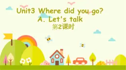 Unit 3 Where did you go？Part A Let's talk（课件）人教PEP版英语六年级下册