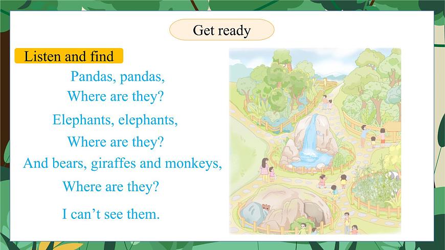 外研版（三起）（2024）英語(yǔ)三年級(jí)下冊(cè) Unit 1 Animal friends 第1課時(shí) Get ready~Start up（課件）第4頁(yè)