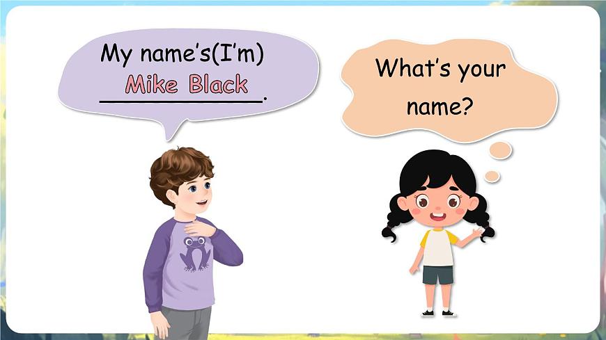 第2課時 A Let’s learn ＆ Listen and chant第3頁