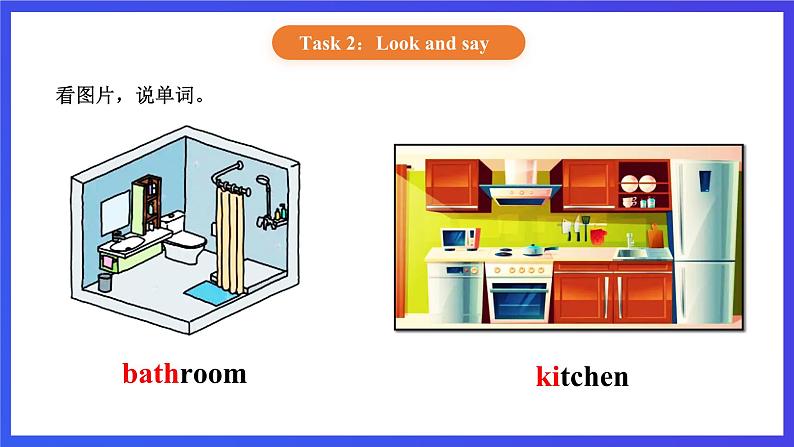 【核心素养】北京版英语二下 Unit 3《Welcome to my house》Lesson 12 第一课时 课件第5页