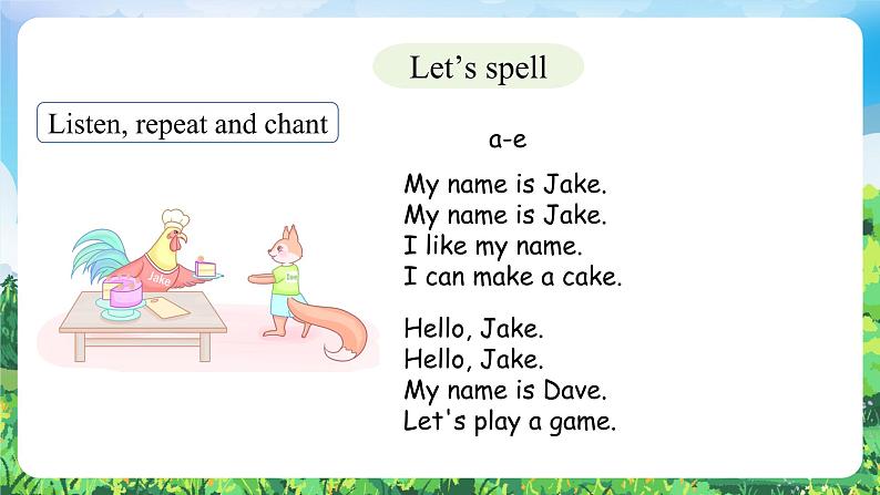 Unit 1 Part A(3)Let’s spell第6页