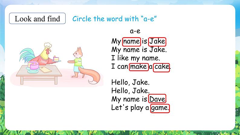 Unit 1 Part A(3)Let’s spell第7页