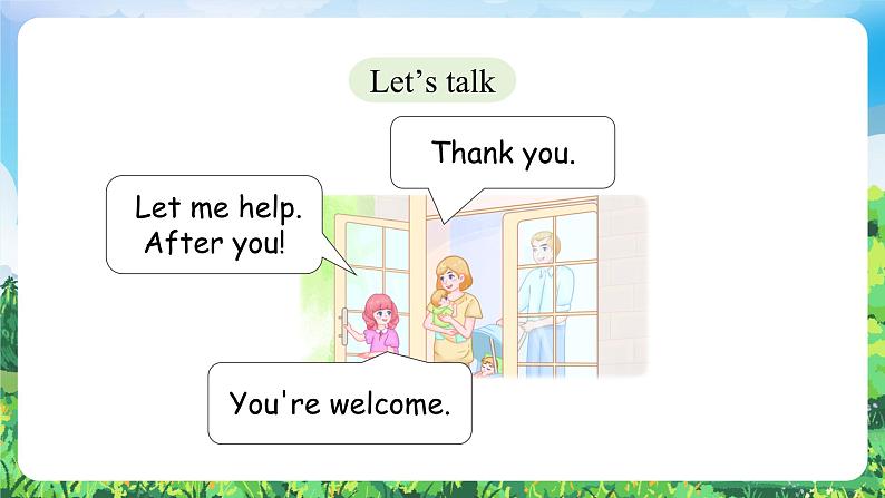 人教PEP版(2024)英语三年级下册 Unit 1 Meeting new people Part B(1)Let’s talk ~ Choose and say(课件)第5页