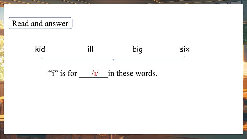 Unit 3 Part A(3)Let's spell第4页