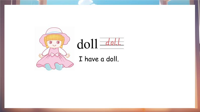 人教PEP版(2024)英语三年级下册 Unit 5 Old toys Part A(2)Let’s learn (课件)第7页