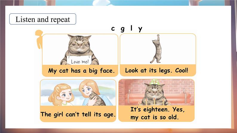 Unit 6 Part A(3)Let’s spell第6页