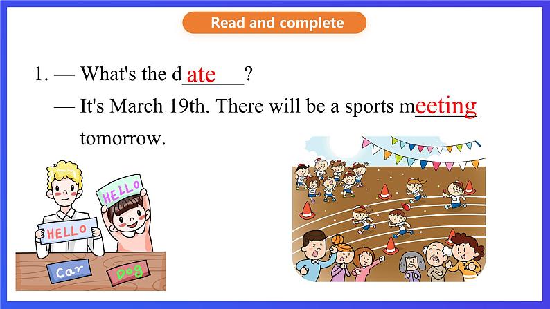 教科版(广州)英语五下Module 3 Unit 5《Would you like to go with us》Lesson 1 课件第5页