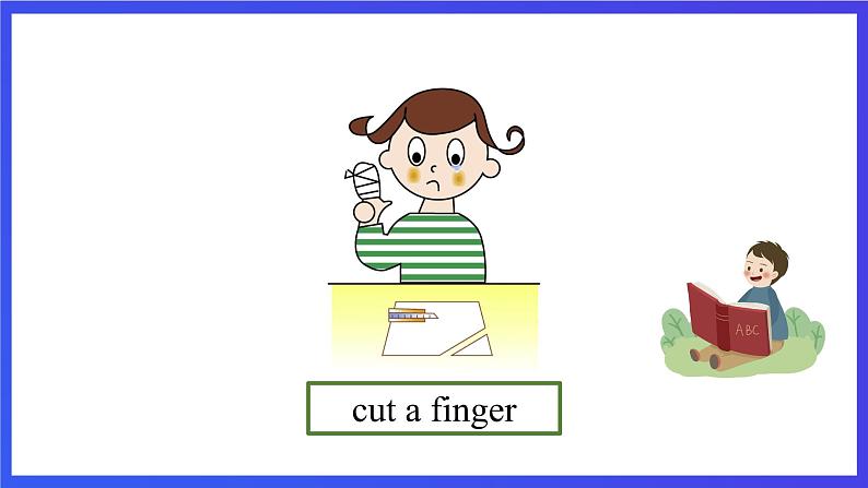 教科版(广州)英语六年级下册Module 1 Unit 1 《Slow and steady wins the race》 Lesson 3 课件第5页