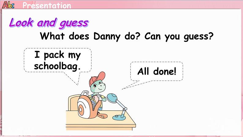 Unit 3 My day Lesson 3 All done!(课件)-2024-2025学年冀教版(三起)(2024)英语三年级下册第4页