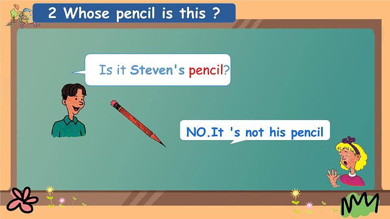Unit Lesson2 Is This Your Pencil(课件)冀教版(三起)英语四年级下册第8页