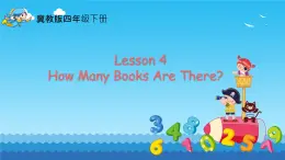 Unit Lesson 4 How Many Books Are There（课件）冀教版（三起）英语四年级下册